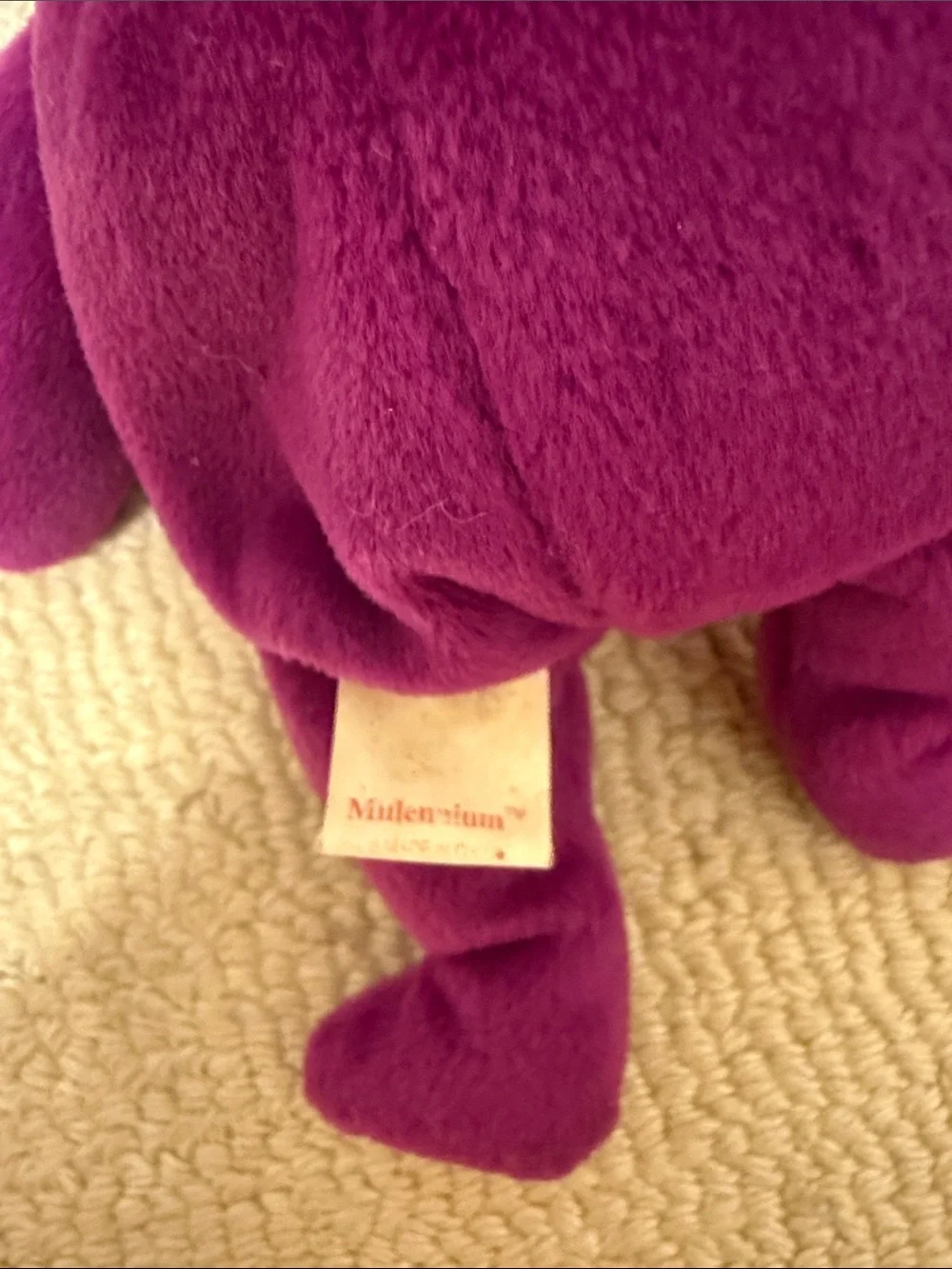 ORIGINAL BEANIE BABY MILLENNIUM 1999